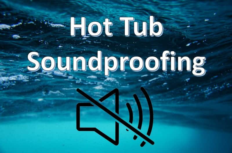 ruisonderdrukking van de hot tub
