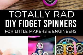 make a fidget spinner quieter