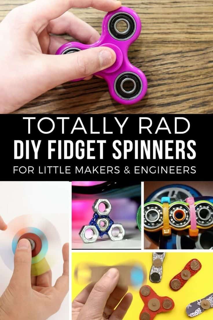 make a fidget spinner quieter