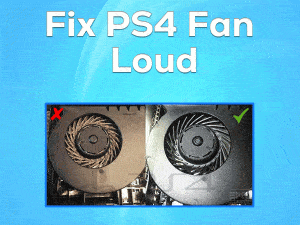 ps4 fan loud fix